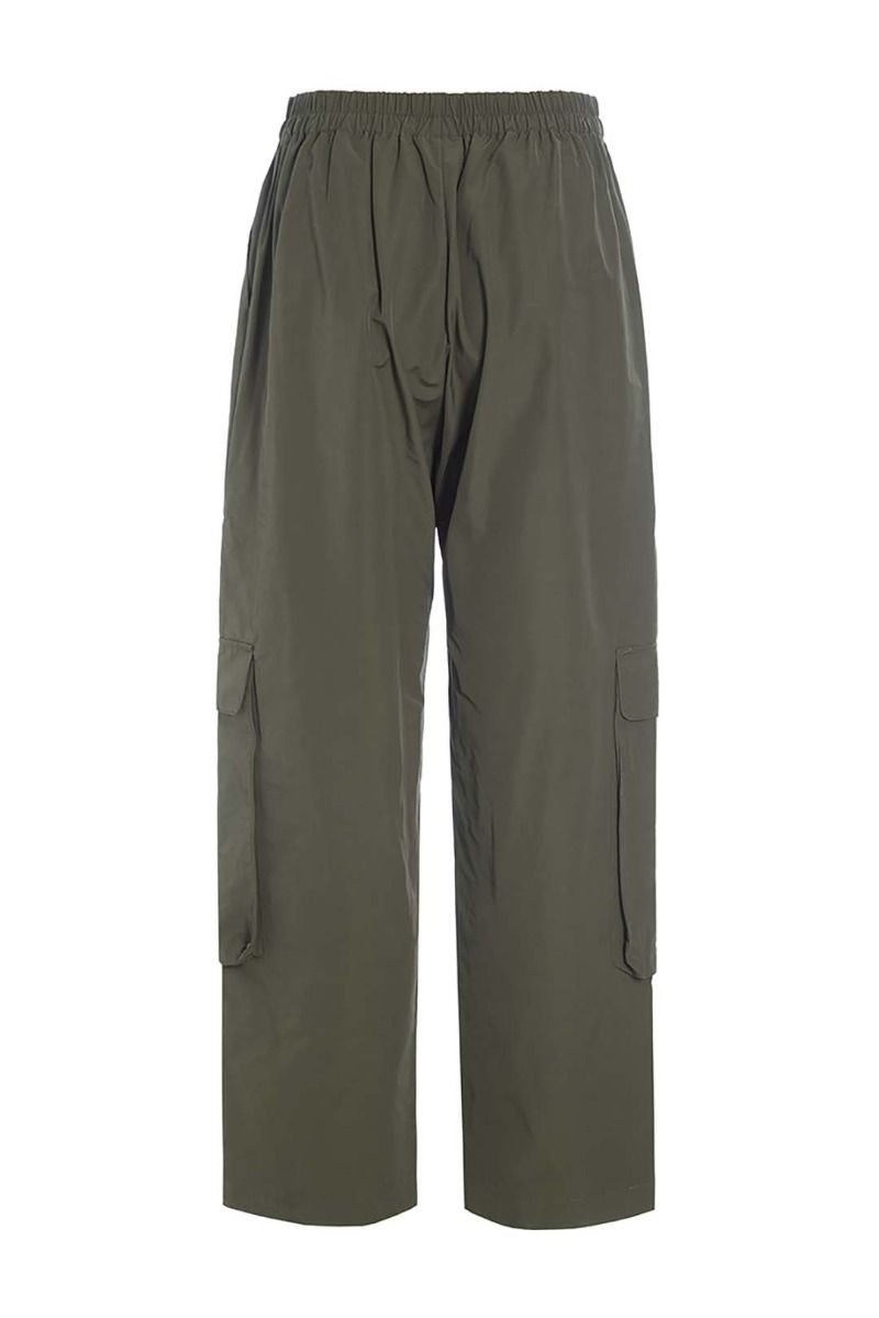 Fukkura poplin trousers with pockets