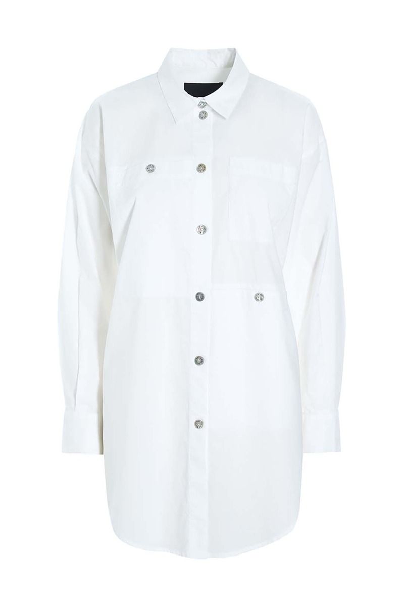 Core cotton shirt with pockets