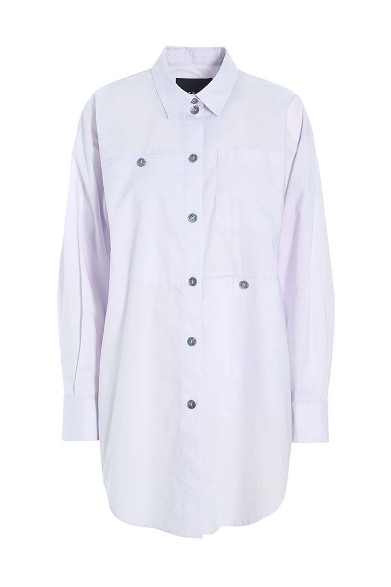 Core cotton shirt with pockets