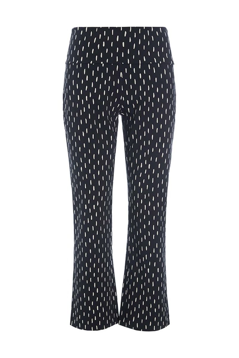 Sashiku stretch pants with flare