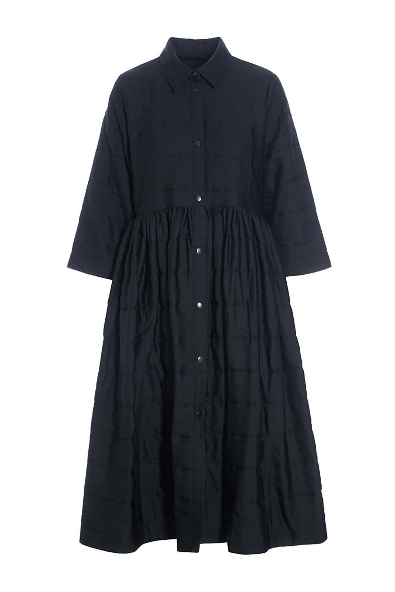 Quilt shirt dress