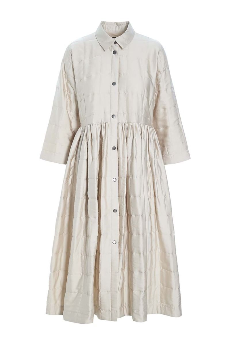 Quilt shirt dress