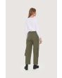 Fukkura poplin trousers with pockets