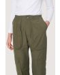 Fukkura poplin trousers with pockets