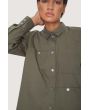 Core cotton shirt with pockets