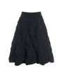 Fukkura poplin skirt with elastic